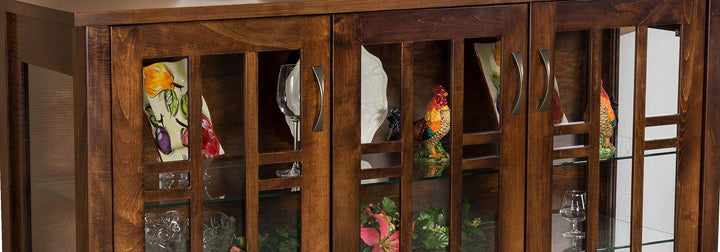 Amish Curio Cabinets Foothills