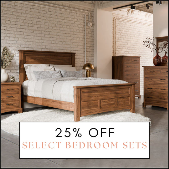 25% Off Select Bedroom Collections