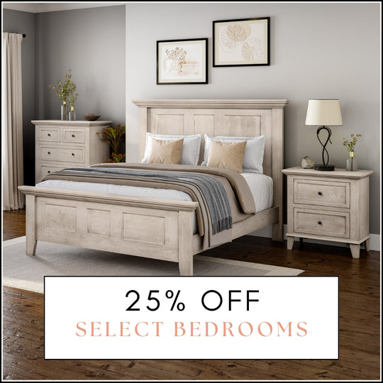 25% Off Select Bedroom Collections
