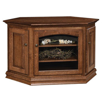 Traditional Cornwall Amish TV Stand - Foothills Amish Furniture