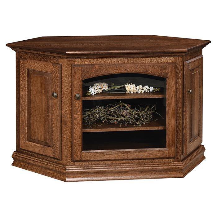 Traditional Cornwall Amish TV Stand - Foothills Amish Furniture