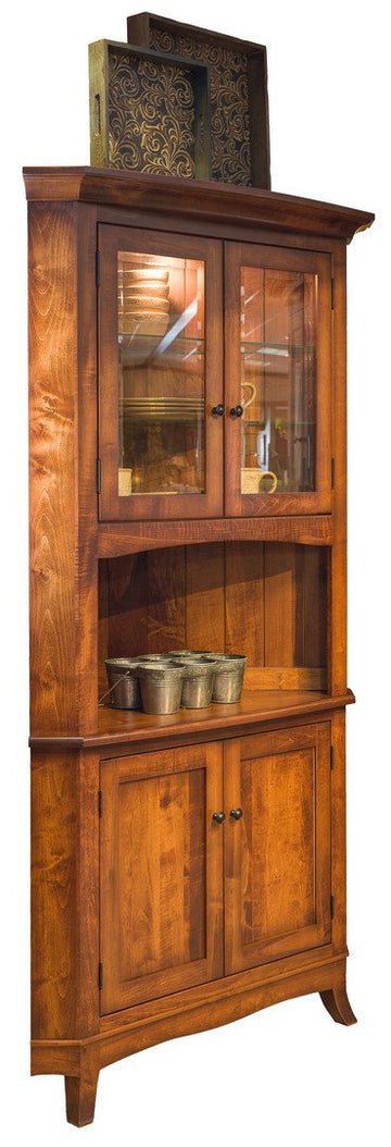Montpelier Amish Corner Hutch